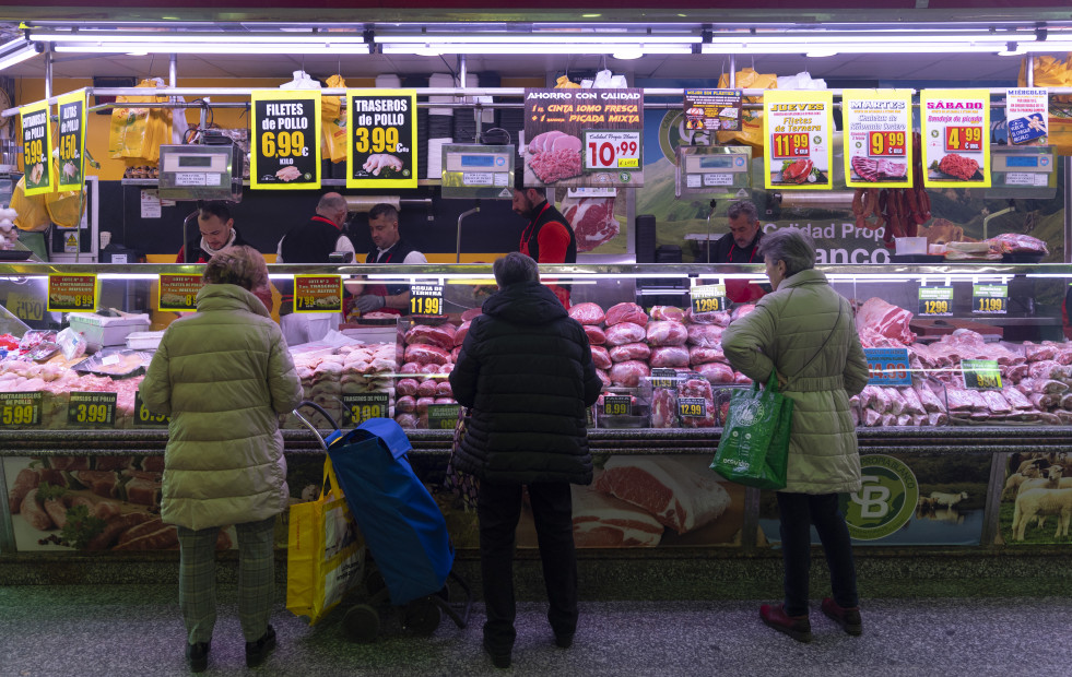 La inflación alimentaria de España, del 7,4%, es la quinta más elevada de los 38 miembros de la OCDE