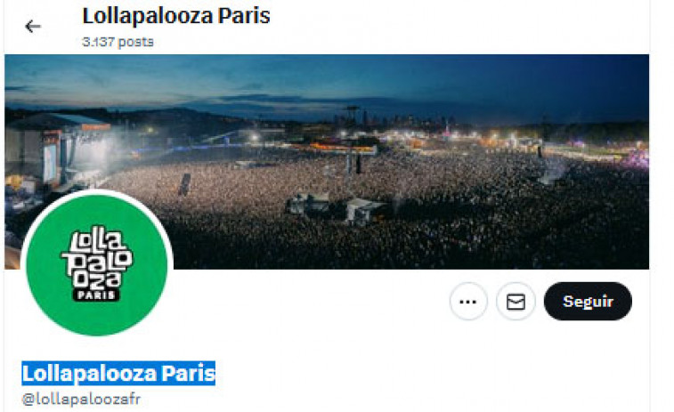 Suspendido el Lollapalooza de París por motivos de seguridad