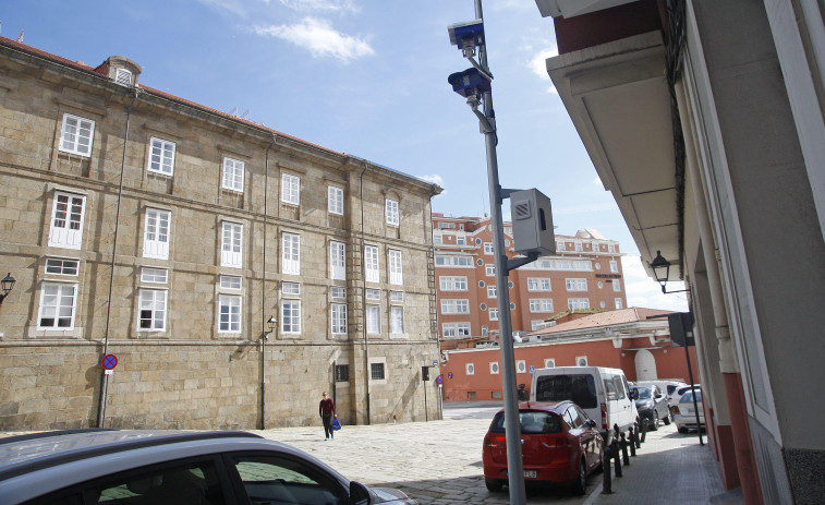 La Ciudad Vieja de A Coruña blinda sus accesos con la instalación de nueve cámaras