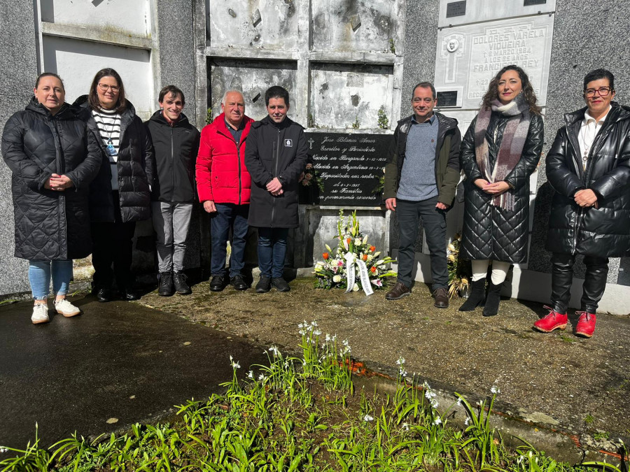 Bergondo homenajea al escritor José Blanco Amor