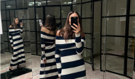De punto y rayas: así es el nuevo vestido viral de Zara por menos de 30 euros