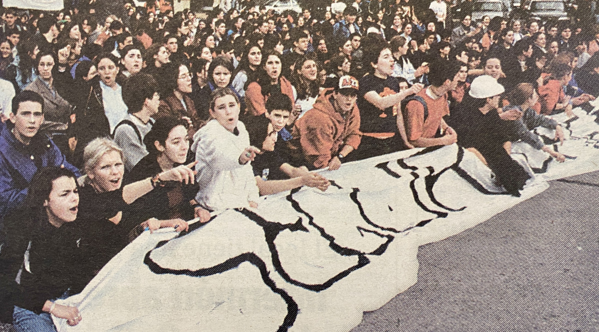 Protesta eusebio da guarda 1999