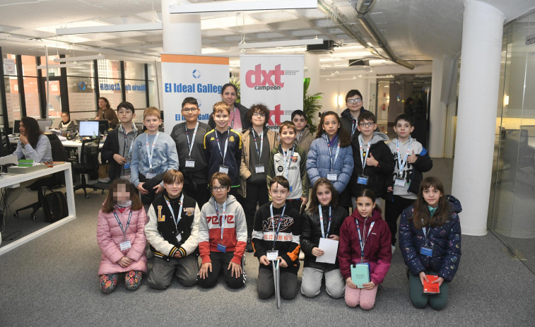 El alumnado de 5ºB del CEIP Novo Mesoiro visitamos El Ideal Gallego