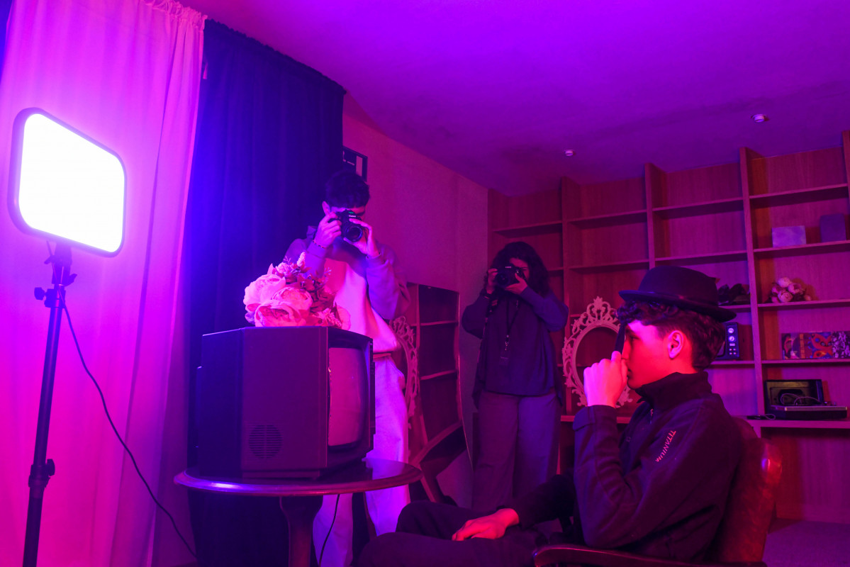 Taller educativo exposicion helmut newton fundacion MOP 2 @ Monica Arcay