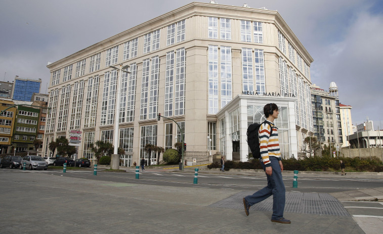 Los hoteles de A Coruña reciben como un 