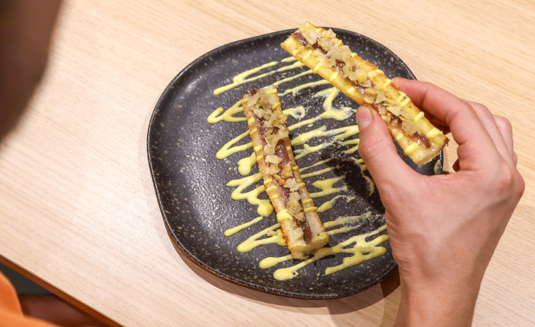 La receta de la semana: tosta de buñuelos de Deimer Acosta, chef de Fábula Café