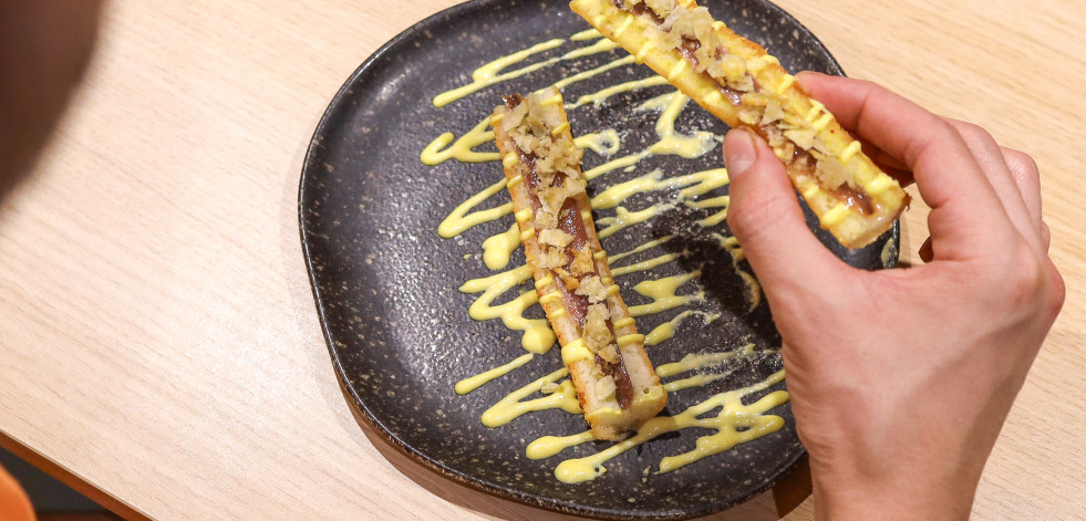 La receta de la semana: tosta de buñuelos de Deimer Acosta, chef de Fábula Café