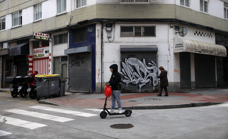 La ronda peatonal de la Sagrada Familia, en A Coruña, la gran “esperanza” de los comerciantes
