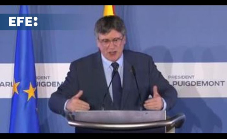 Puigdemont anuncia su candidatura a las elecciones catalanas