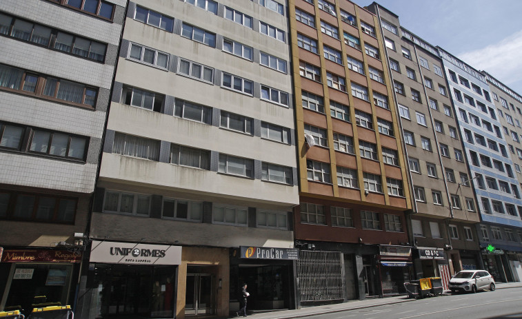 El edificio okupado de la ronda de Nelle se hace notar en el mercado inmobiliario