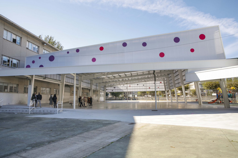 A Coruña reformará y ampliará el área de juegos infantiles del colegio San Francisco Javier