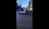 Decenas de personas piden justicia para Yoel Quispe en una marcha por el centro de A Coruña