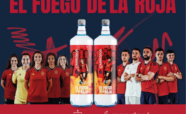 Cabreiroá será el agua oficial de la Selección Española de Fútbol