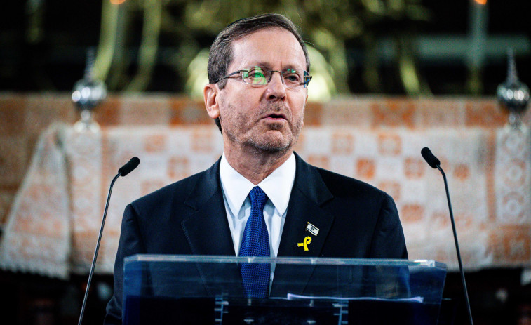El presidente israelí vincula la liberación de los rehenes a la captura del líder de Hamás