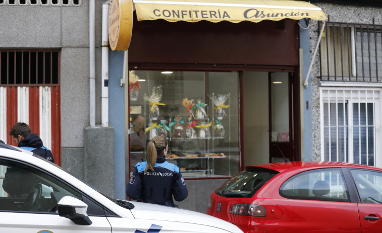 Roban en una confitería de A Coruña