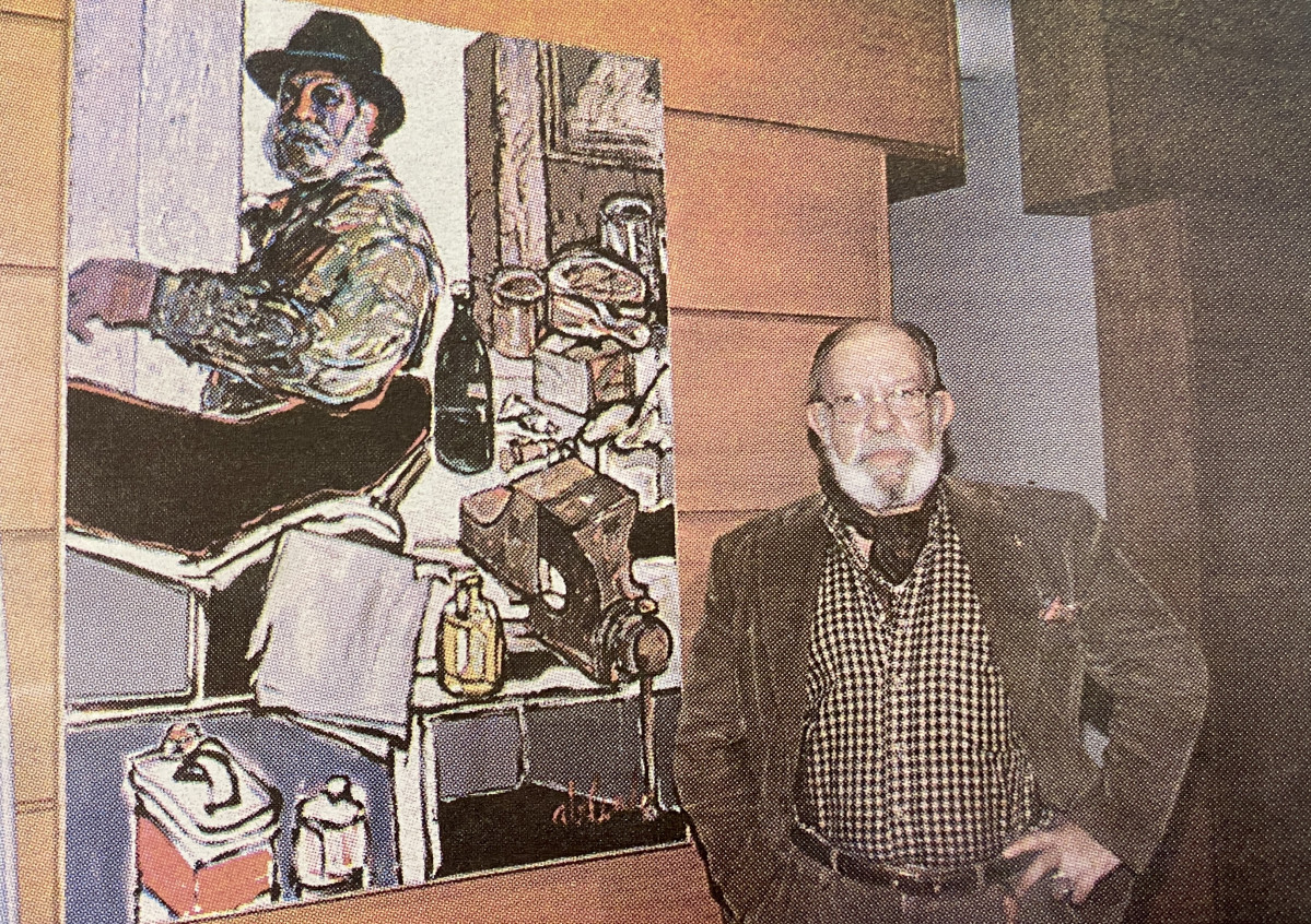 Alfonso Abelenda antologica en Kiosko Alfonso en 1999