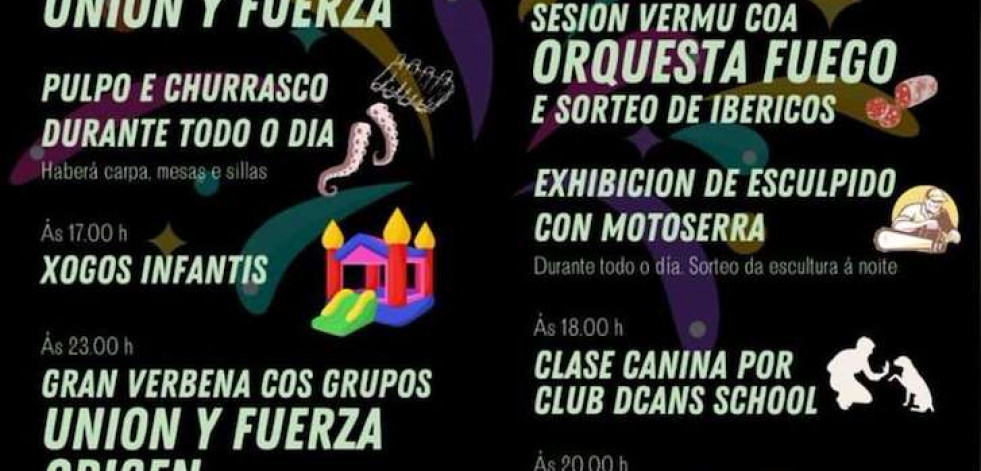 Celas de Peiro, en Culleredo, celebra sus fiestas en honor a San Outelo