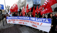 La sanidad privada de A Coruña vuelve a protestar por un convenio 
