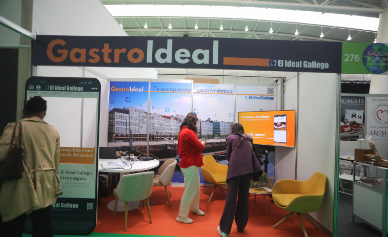 GastroIdeal está presente en el Galicia Fórum Gastronómico con un stand en Expocoruña