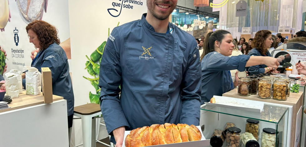 Pan de Juevo expone sus productos en el Fórum Gastronómico