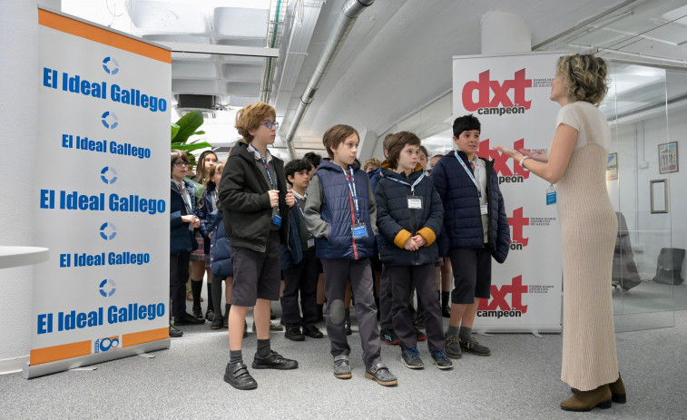 La clase de 5ºA del Compañía de María visita El Ideal Gallego