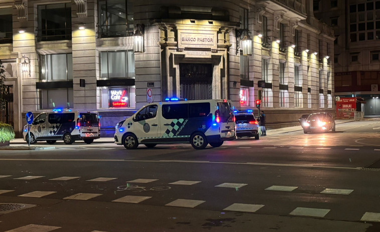 La Policía Local de A Coruña y la Nacional blindan el ocio nocturno