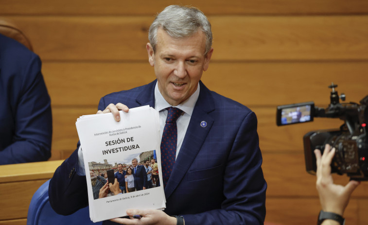 Rueda inicia el debate para su investidura como presidente de la Xunta