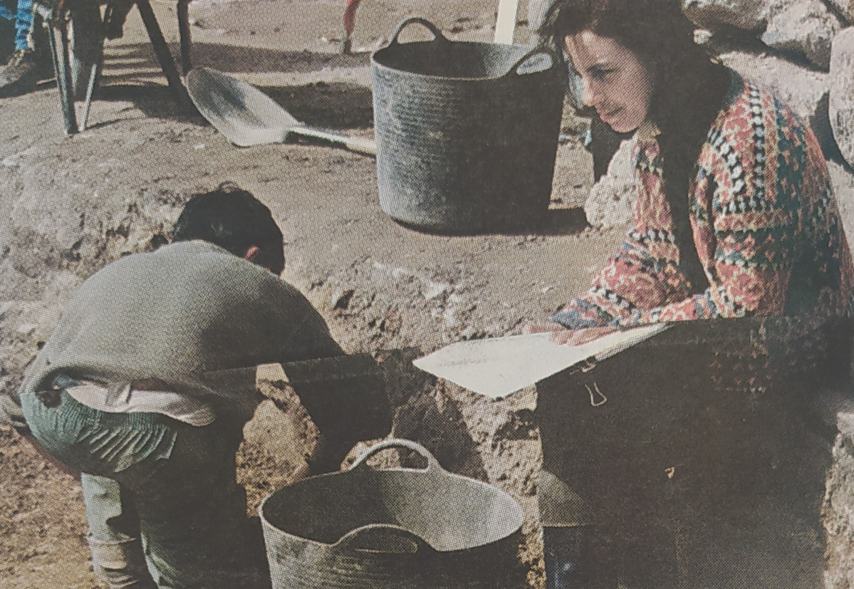 Excavaciu00f3n fundaciu00f3n caixa galicia 1999