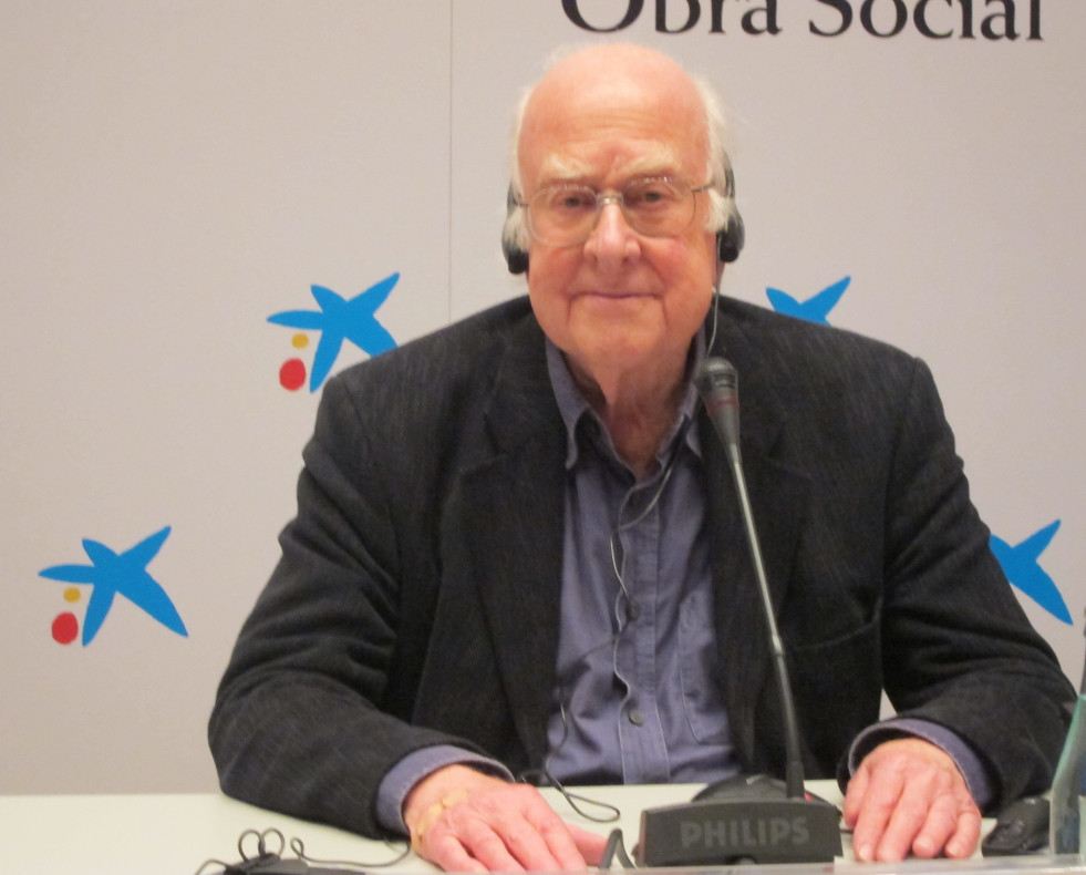 Muere a los 94 años Peter Higgs, el descubridor del bosón de Higgs, 'la partícula de Dios', EUROPA PRESS