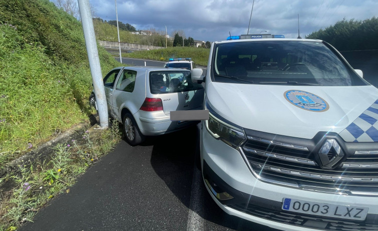 Detenido en A Coruña un traficante tras una persecución a toda velocidad