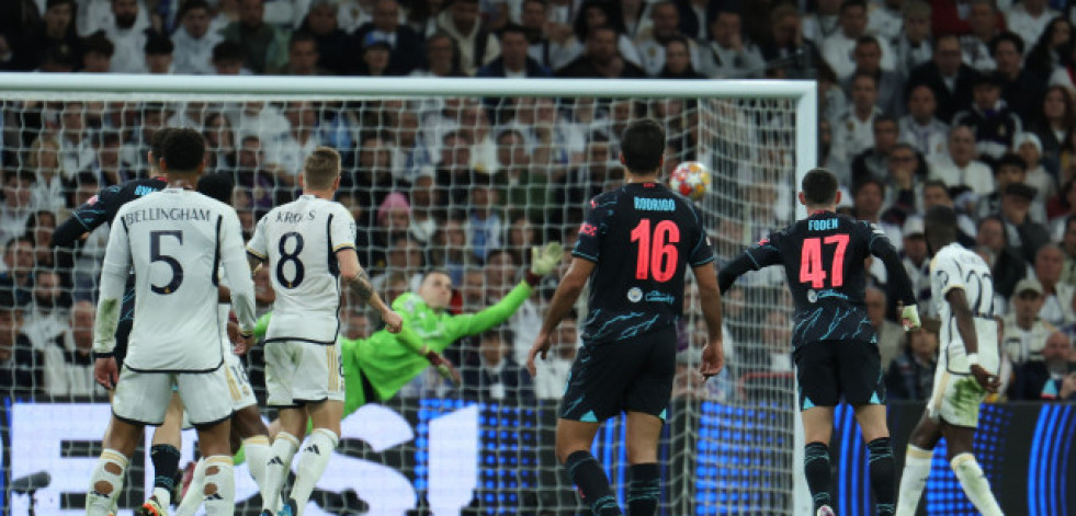 Real Madrid y Manchester City empataron en la ida de cuartos de final  (3-3)