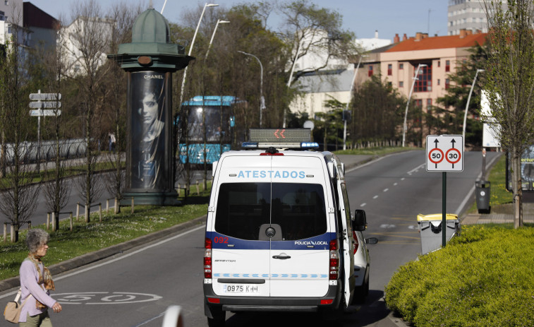 Condenado en A Coruña por conducir drogado, sin carné y a toda velocidad por las calles de la ciudad