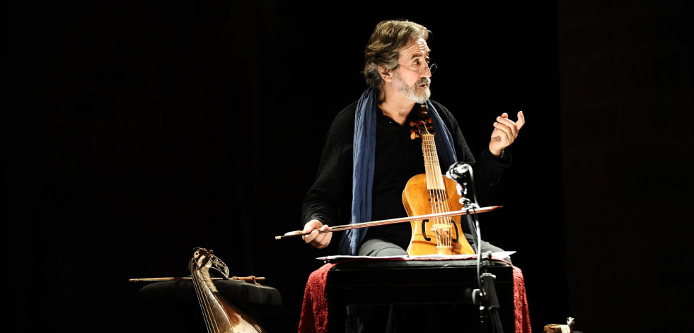 El músico Jordi Savall, máximo exponente de la interpretación historicista, ofrecerá un concierto en Betanzos