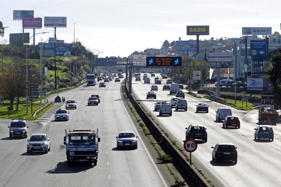 El tráfico metropolitano mantiene alta la densidad de circulación en la ciudad