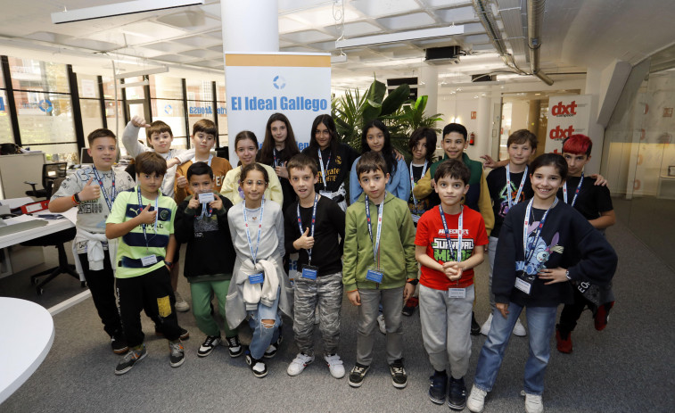 Los alumnos de 5ºA del CEIP Sagrada Familia visitamos El Ideal Gallego