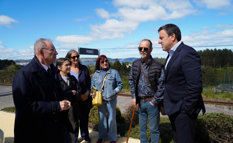 La Diputación terminará en junio las nuevas aceras de San Xoán de Vilanova, en Miño