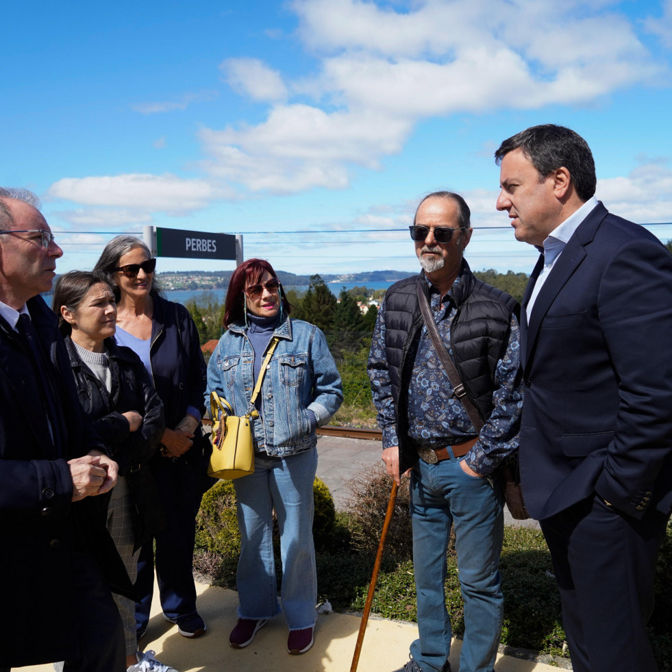 La Diputación terminará en junio las nuevas aceras de San Xoán de Vilanova, en Miño