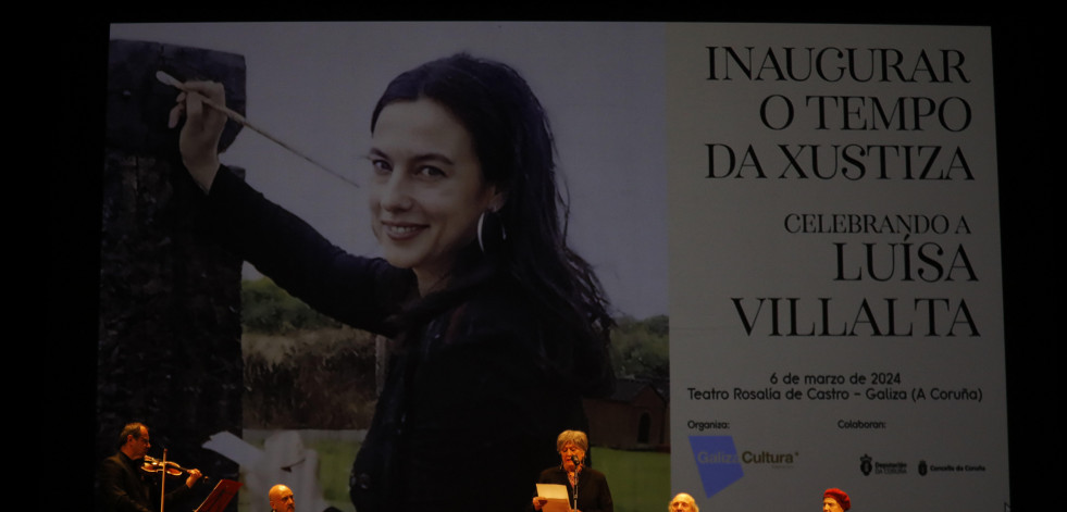 La RAG celebrará el pleno de las Letras Galegas dedicado a Luisa Villalta en el Teatro Rosalía en A Coruña