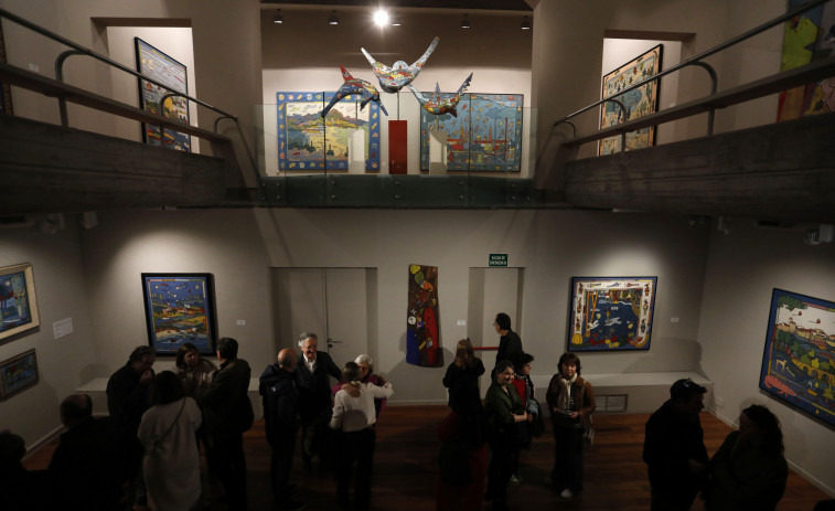 Exposición sobre el artista Jorge Peteiro