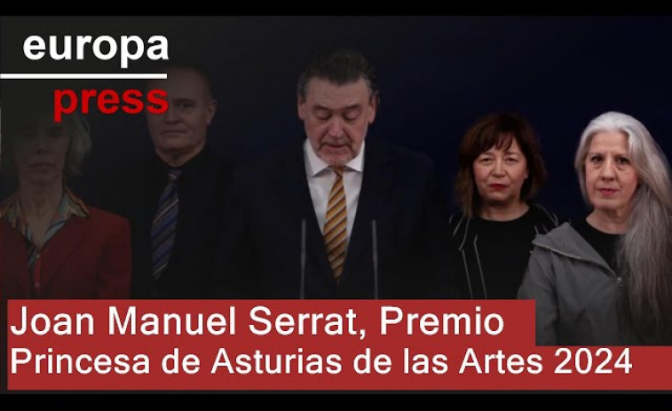 Serrat, premio Princesa de Asturias de las Artes 2024