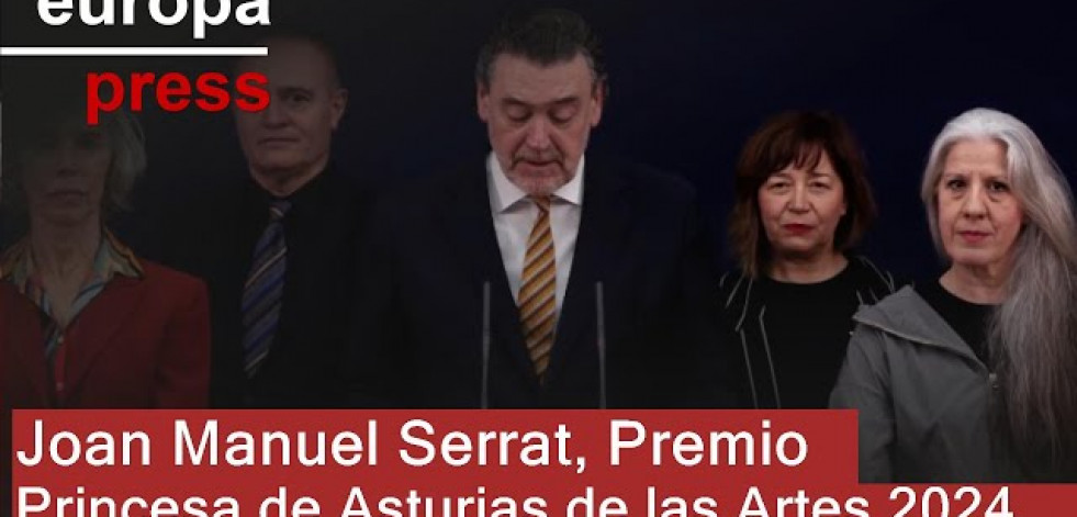 Serrat, premio Princesa de Asturias de las Artes 2024