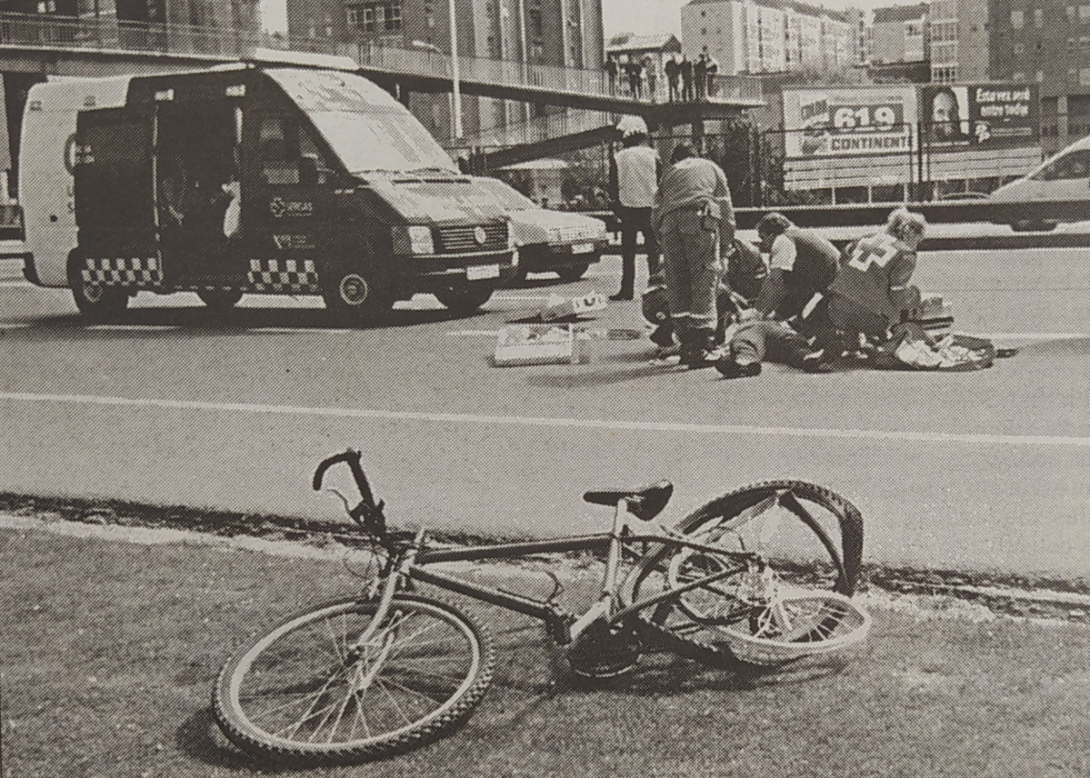Ciclista fallecido en alfonso molina 1999