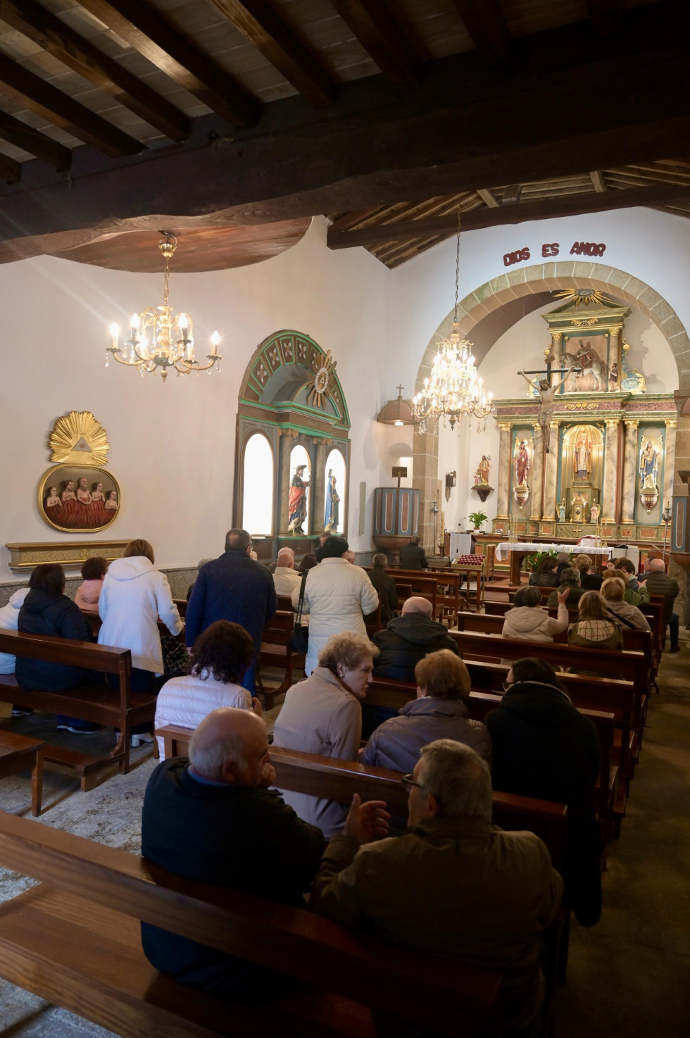 La iglesia de Orto vuelve a abrir tras el rayo que la fulminó en 202 @ Javier Alborés (2)