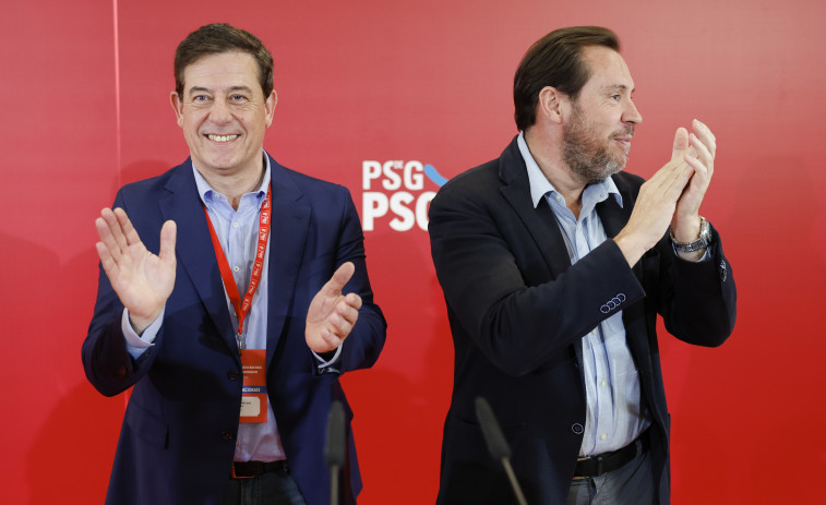 Aprobada con el 83,7% de los votos la ejecutiva que acompañará a Besteiro al frente del PSdeG