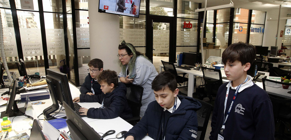 Los alumnos de 6ºA del colegio Grande Obra de Atocha visitan El Ideal