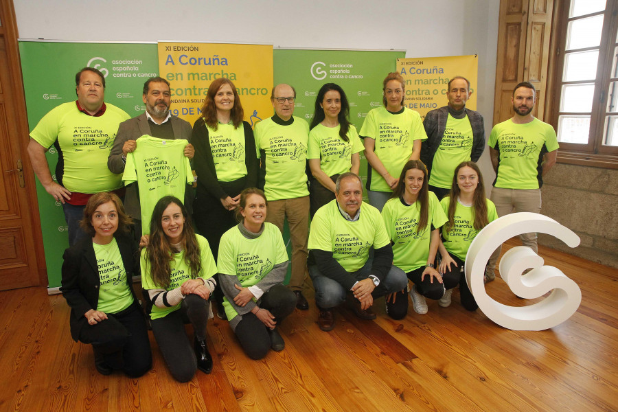 La andaina solidaria de la AECC ‘En Marcha contra O Cancro’ se celebrará el próximo día 19