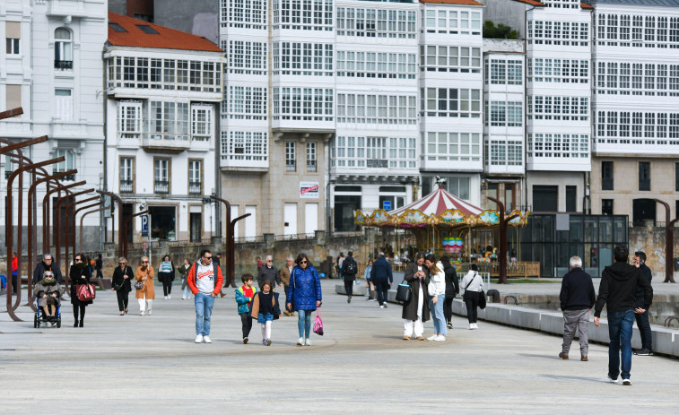 A Coruña registra su tercera mejor cifra de viajeros de la historia en un primer trimestre del año