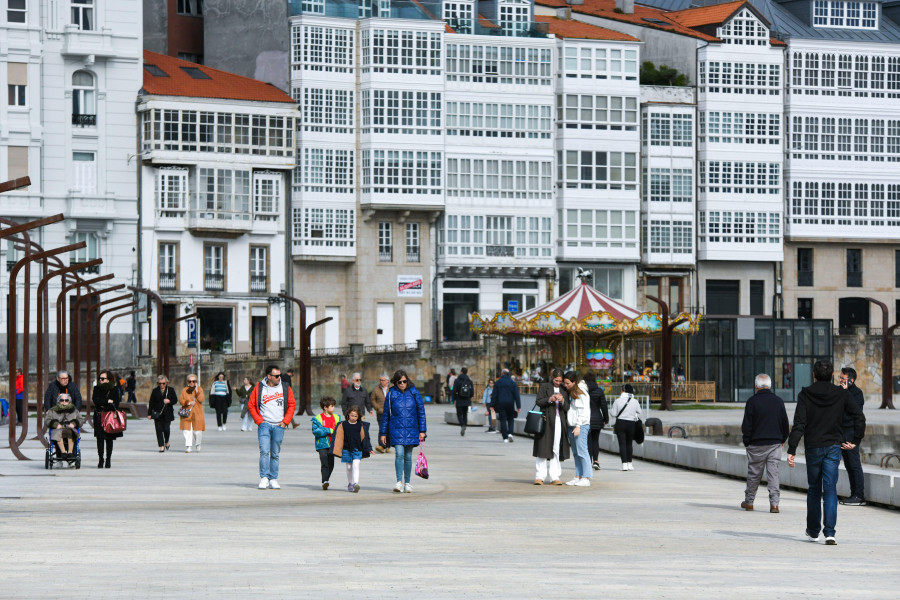 A Coruña registra su tercera mejor cifra de viajeros de la historia en un primer trimestre del año