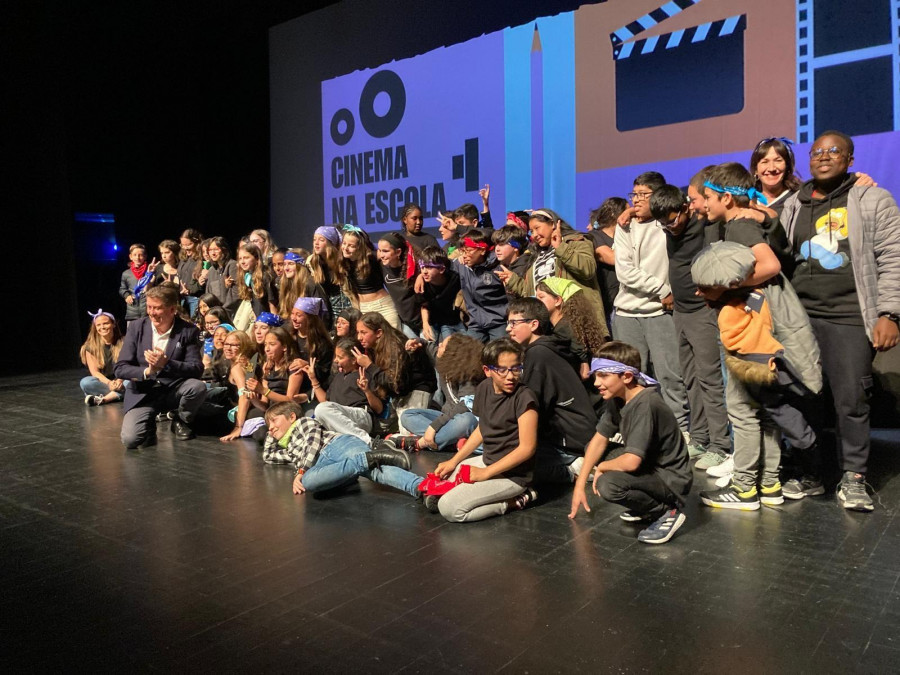 El CEIP Sagrada Familia gana el certamen ‘Cinema na escola’