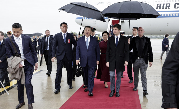 El presidente chino llega a París para una visita de Estado de fuerte contenido económico y político